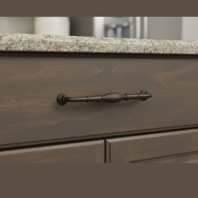 System Mobilya Kulbu Kahverengi 192mm Kulp (SY4477 0192 AL13) - System