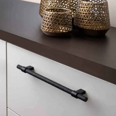 System Mobilya Kulbu Siyah Renk 192mm Kulp (SY8774 0192 AL6-AL6) - System