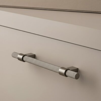 System Mobilya Kulbu Füme Renk 192mm Kulp (SY8990 0192 BBN-BBN) - System