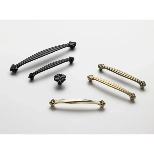 System Mobilya Kulbu Antik Gümüş 192mm Kulp Seri Sonu (SY4395 0192 OSM) - 2