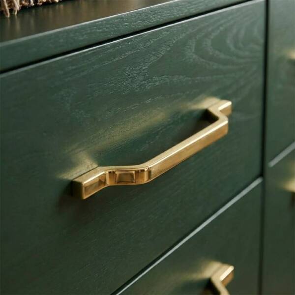 System Mobilya Kulbu Gold Renk 192mm Kulp (SY8660 0192 GL) - 1