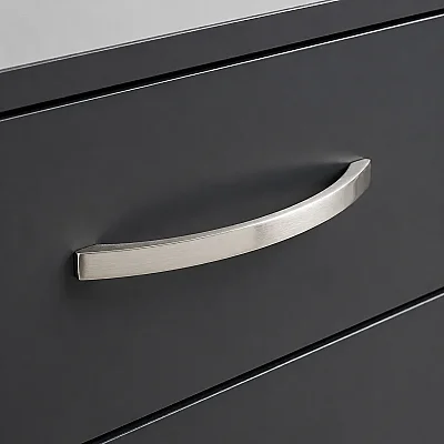 System Mobilya Kulbu Nikel Saten 192mm Kulp (SY5342 0192 NB) - 1