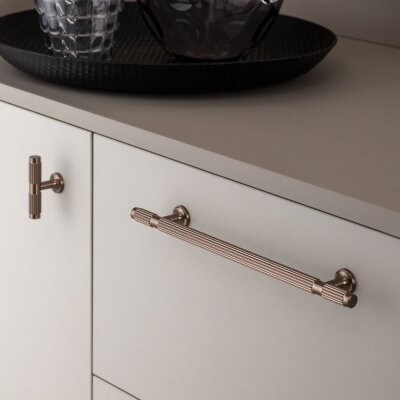 System Mobilya Kulbu Rose Renk 192mm Kulp (SY8998 0192 RS-RS) - System