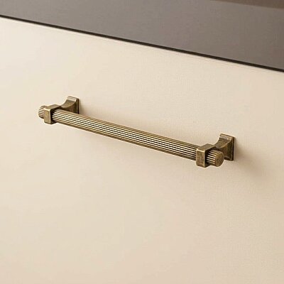 System Mobilya Kulbu Antik Renk 224mm Kulp (SY8957 0224 ABM-ABM) - System