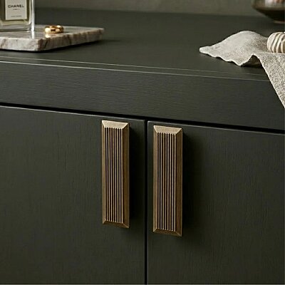 System Mobilya Kulbu Antik Renk 224mm Kulp 1 Adet (SY9060 0224 ABM) - System