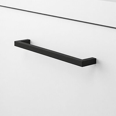 System Mobilya Kulbu Siyah Renk 224mm Kulp (SY7938 0224 AL6) - System