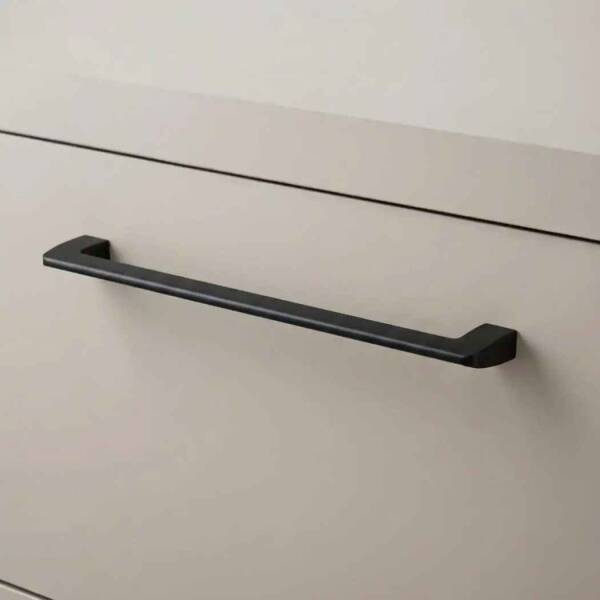 System Mobilya Kulbu Siyah Renk 224mm Kulp (SY6518 0224 AL6) - 1