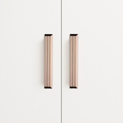 System Mobilya Kulbu Rose Renk 224mm Kulp 1 Adet (SY9060 0224 RS) - 1