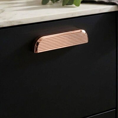 System Mobilya Kulbu Rose Renk 224mm Kulp 1 Adet (SY9064 0224 RS) - System