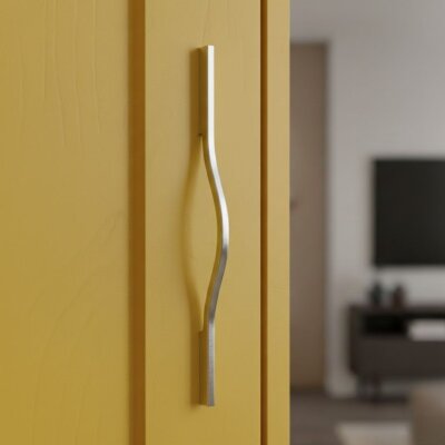 System Mobilya Kulbu Krom 288mm Kulp (SY7050 0288 CR) - System