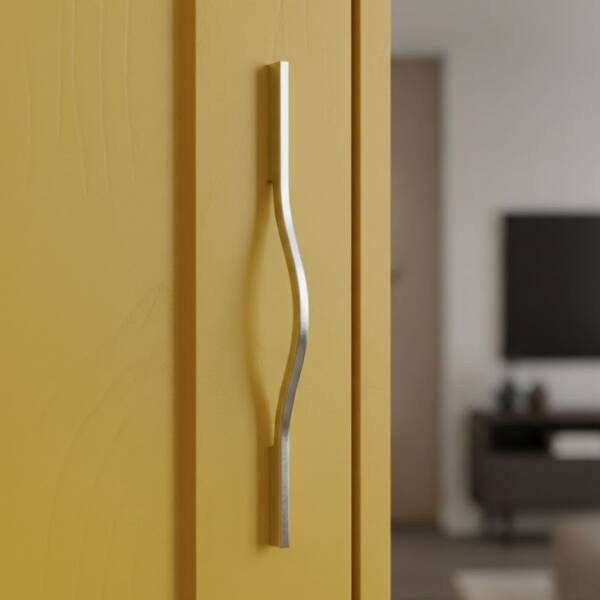 System Mobilya Kulbu Krom 288mm Kulp (SY7050 0288 CR) - 1