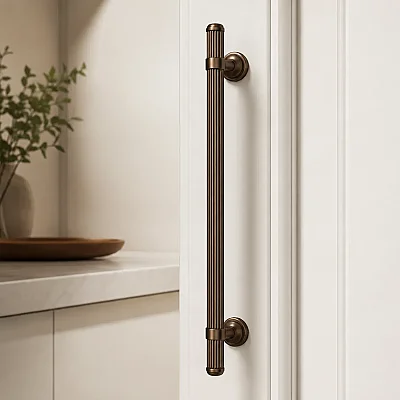 System Mobilya Kulbu Kahve Renk 320mm Kulp (SY8998 0320 AL13-AL13) - 1