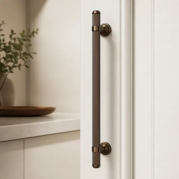 System Mobilya Kulbu Kahve Renk 320mm Kulp (SY8998 0320 AL13-AL13) - 1