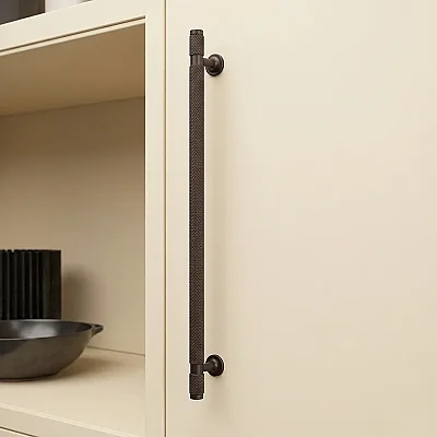 System Mobilya Kulbu Kahverengi 320mm Kulp (SY8996 0320 AL13-AL13) - 1