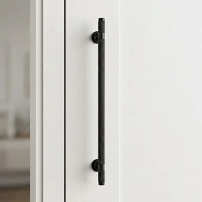 System Mobilya Kulbu Siyah Renk 320mm Kulp (SY8996 0320 AL6-AL6) - 1