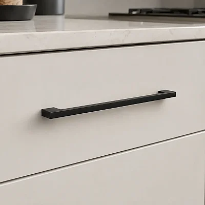 System Mobilya Kulbu Siyah Renk 320mm Kulp (SY8574 0320 AL6) - System (1)