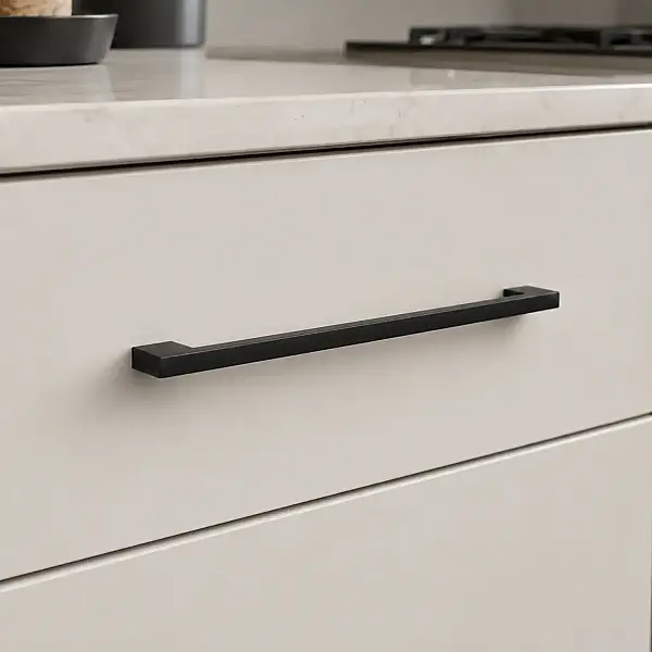 System Mobilya Kulbu Siyah Renk 320mm Kulp (SY8574 0320 AL6) - 1