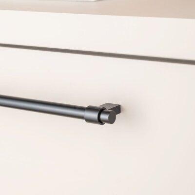 System Mobilya Kulbu Siyah Renk 320mm Kulp (SY8770 0320 AL6-AL6) - System