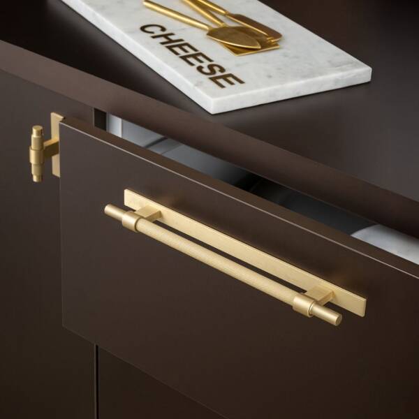 System Mobilya Kulbu Mat Altın 320mm Kulp (SY8772 0320 BB-BB) - 1