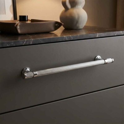 System Mobilya Kulbu Krom 320mm Kulp (SY8998 0320 CR-CR) - System