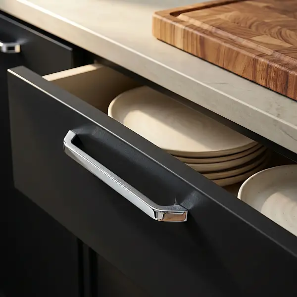 System Mobilya Kulbu Krom 320mm Kulp (SY7501 0320 CR) - 1