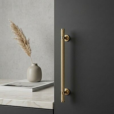 System Mobilya Kulbu Gold Altın Renk 320mm Kulp (SY8996 0320 GL-GL) - System