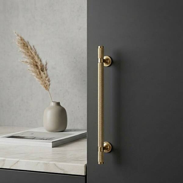 System Mobilya Kulbu Gold Altın Renk 320mm Kulp (SY8996 0320 GL-GL) - 1