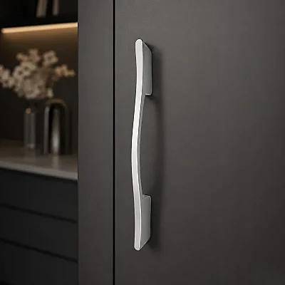 System Mobilya Kulbu Krom Renk 320mm Kulp (SY8505 0320 CR) - 1