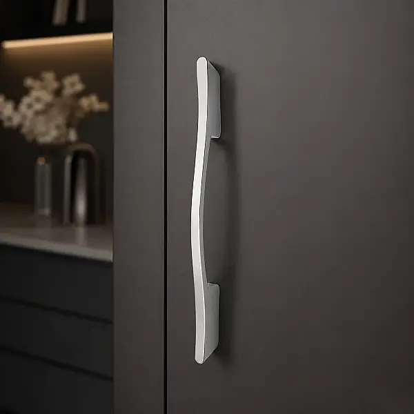 System Mobilya Kulbu Krom Renk 320mm Kulp (SY8505 0320 CR) - 1
