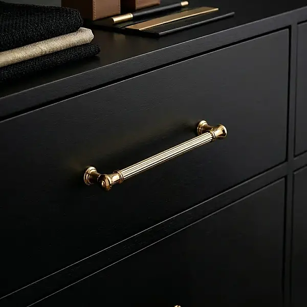 System Mobilya Kulbu Gold Renk 352mm Kulp (SY4640 0352 GL-GL) - 1