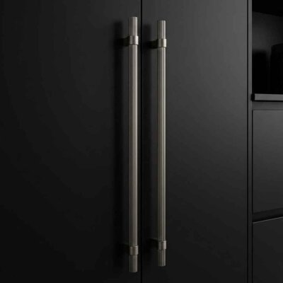 System Mobilya Kulbu Füme Renk 640mm Kulp (SY8990 0640 BBN-BBN) - System