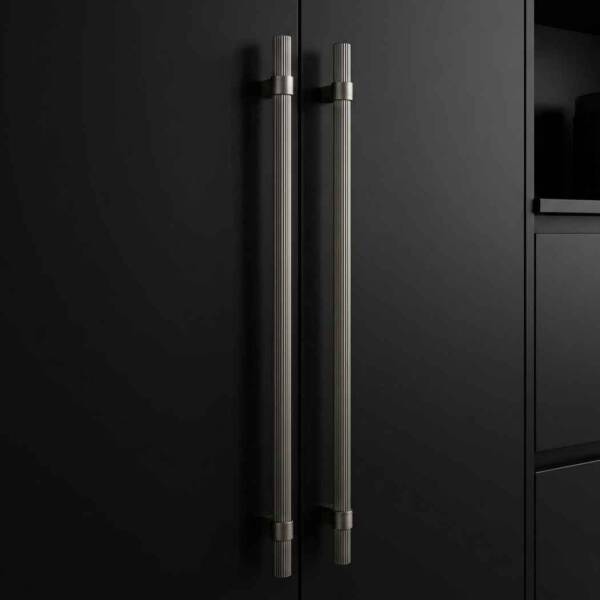 System Mobilya Kulbu Füme Renk 640mm Kulp (SY8990 0640 BBN-BBN) - 1