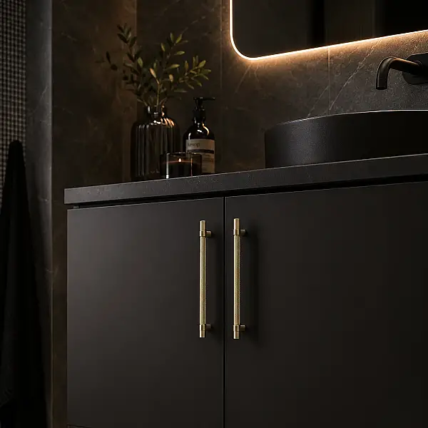 System Mobilya Kulbu Gold/Altın Renk 96mm Kulp (SY8774 0096 GL-GL) - 1