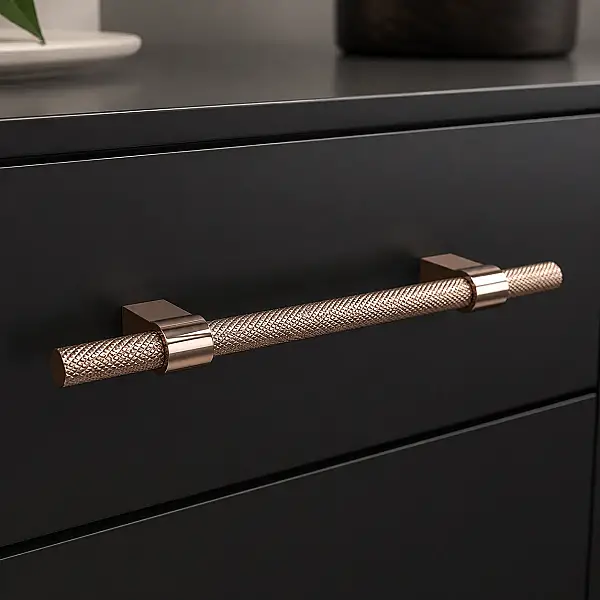 System Mobilya Kulbu Rose Renk 96mm Kulp (SY8774 0096 RS-RS) - 2