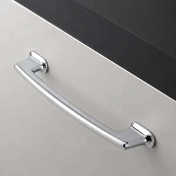 System Mobilya Kulbu Krom 128mm Kulp (SY4245 0128 CR) - 1