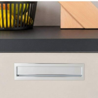 System Gömme Mobilya Kulbu Krom 160mm Kulp (SY2165 0160 CR-CR) - System