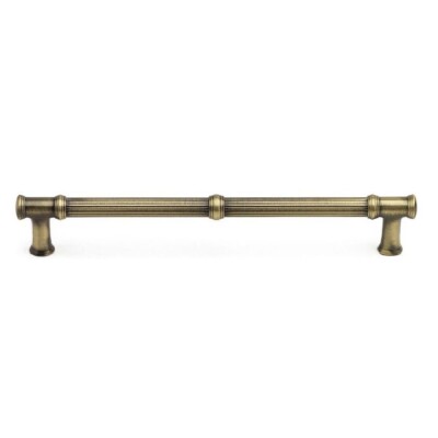 System Mobilya Kulbu Antik Sarı Renk 192mm Kulp (SY4227 0192 ABM) - 1