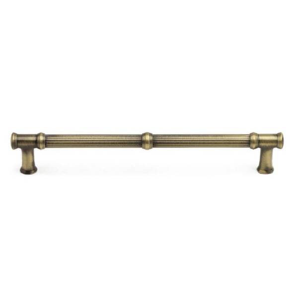 System Mobilya Kulbu Antik Sarı Renk 192mm Kulp (SY4227 0192 ABM) - 1
