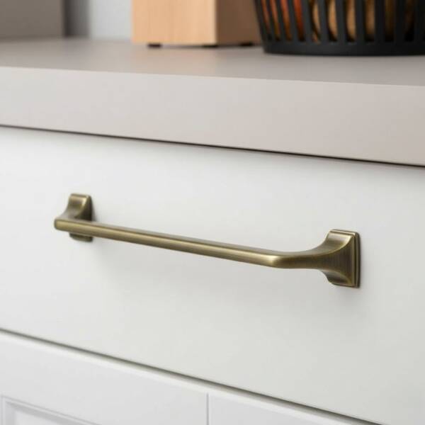 System Mobilya Kulbu Antik Renk 192mm Kulp (SY4314 0192 ABM) - 1