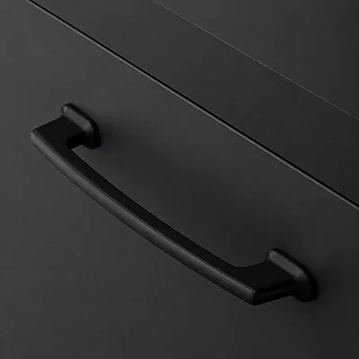 System Mobilya Kulbu Siyah Renk 192mm Kulp (SY4245 0192 AL6) - 1