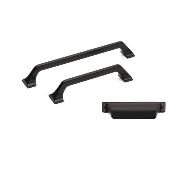 System Mobilya Kulbu Siyah Renk 192mm Kulp (SY4314 0192 AL6) - 4