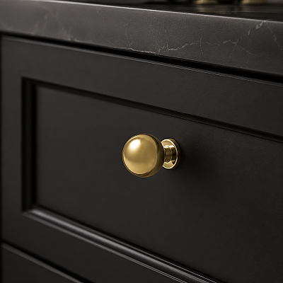 System Düğme Mobilya Kulbu Gold Renk 20mm Kulp (SY1465 0020 GL) - System