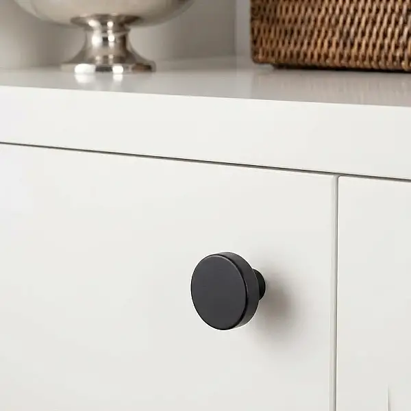 System Düğme Mobilya Kulbu Siyah Renk 26mm Kulp (SY1910 0026 AL6) - 1