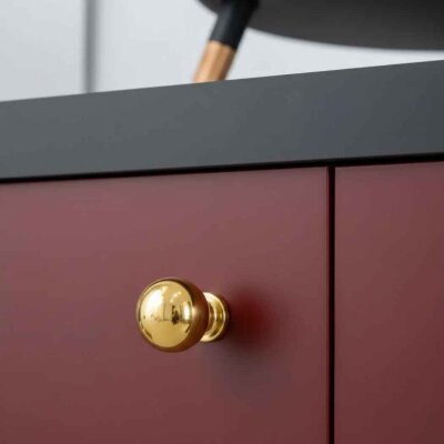 System Düğme Mobilya Kulbu Gold Renk 26mm Kulp (SY1465 0026 GL) - System