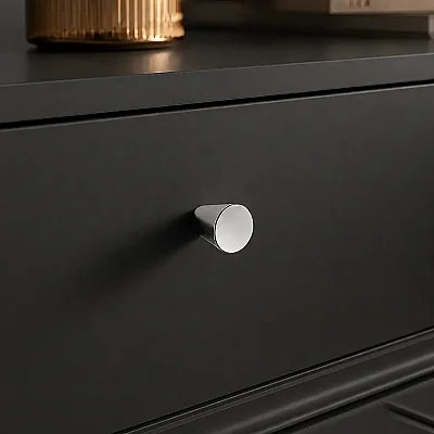 System Düğme Mobilya Kulbu Krom Renk 30mm Kulp (SY1455 0030 CR) - 1