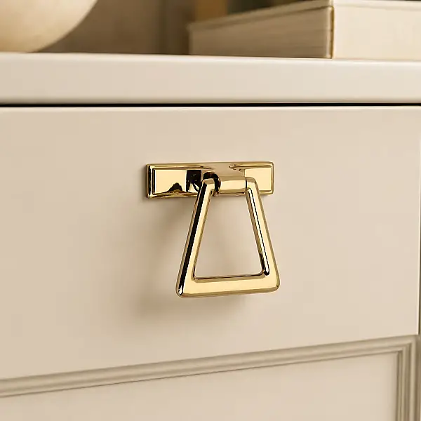 System 3164 Sallantılı Kulp Gold Renk 47mm Kulp (SY3164 0047 GL-GL) - 2