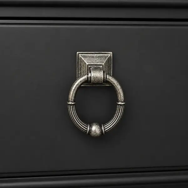 System 3191 Sallantılı Kulp Antik Gümüş Renk 45mm (SY3191 0045 OSM-OSM) - 1