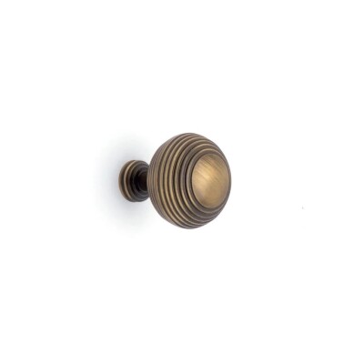 System Düğme Mobilya Kulbu Antik Renk 32mm Kulp (SY1937 0032 ABM) - 1