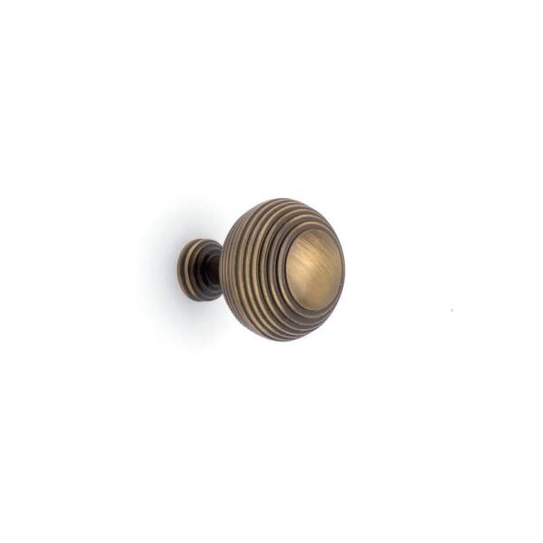 System Düğme Mobilya Kulbu Antik Renk 32mm Kulp (SY1937 0032 ABM) - 1