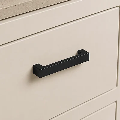 System Mobilya Kulbu Siyah Renk 32mm Kulp (SY6250 0032 AL6) - 1